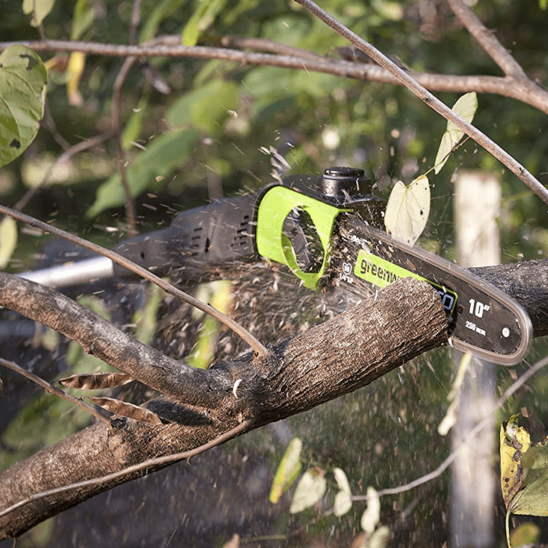 Scie à perche sans balais 80 V, 10 pouces (Outil seulement) avec harnais