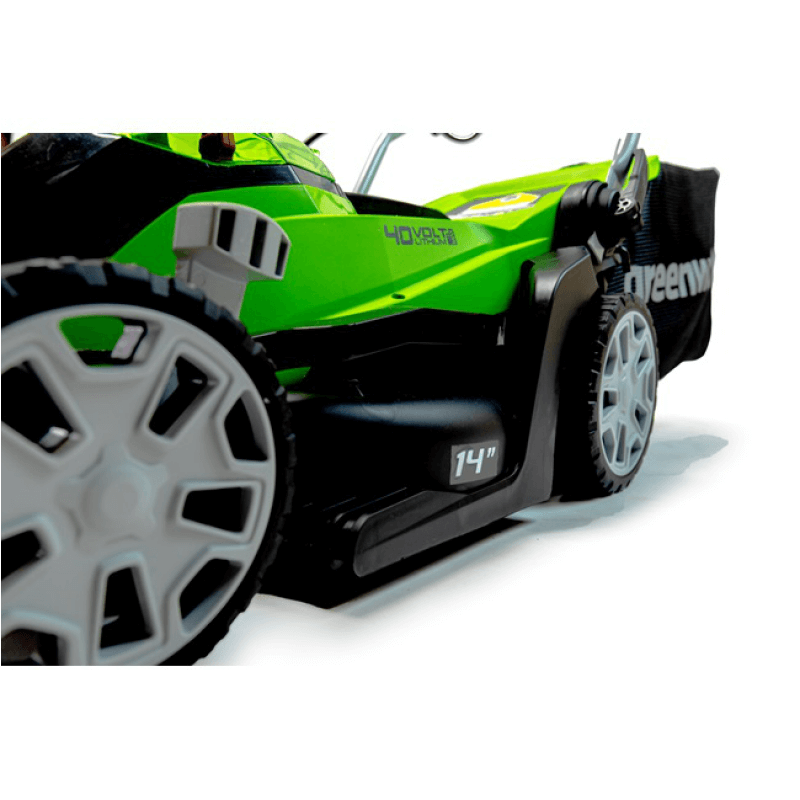 Ensemble 40 V de tondeuse 14 pouces et coupe-herbe 12 pouces, batterie 4,0 Ah et chargeur inclus