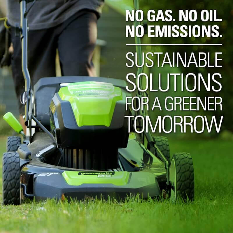 80V 21" Brushless Lawn Mower, 80V 16" Brushless String Trimmer & 80V Axial Blower Combo Kit, 2.0Ah Battery and Charger Included