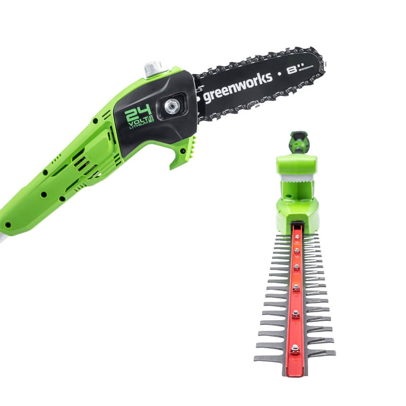 Greenworks 60V Pole Saw And Pole Hedge Trimmer Combo Review - PTR