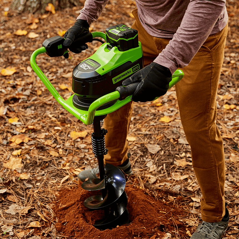80V Earth Auger with Auger Bit and Extender (Tool Only)