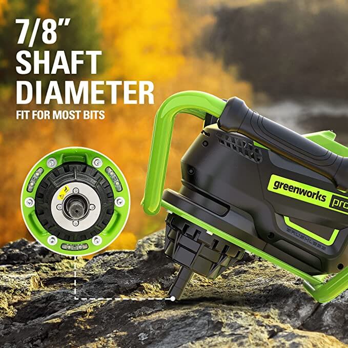 80V Earth Auger with Auger Bit and Extender (Tool Only)