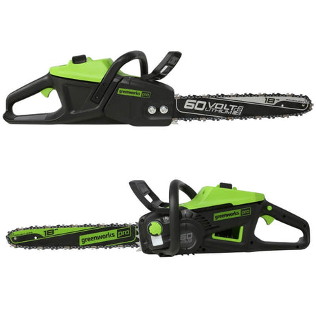60V 18" Brushless Chainsaw, 4.0Ah Battery and Charger Included