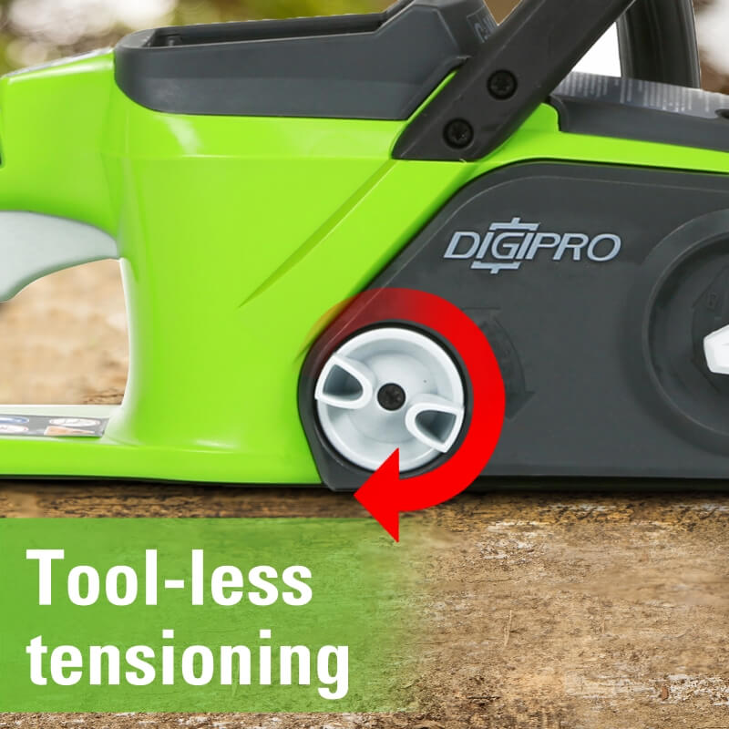 Scie à chaîne 40 V, 14 pouces, batterie 4,0 Ah et chargeur