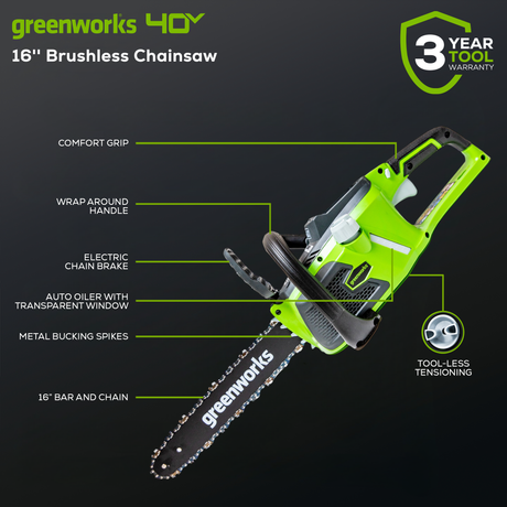 best 40V cordless chainsaw