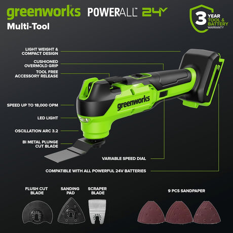 best battery oscillating multi tool