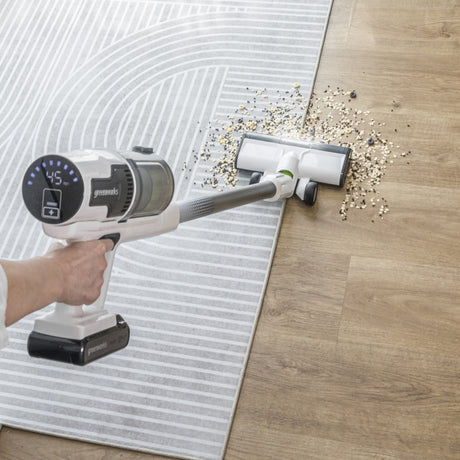 Make Cleaning a Breeze with the Greenworks 24V Stick Vacuum