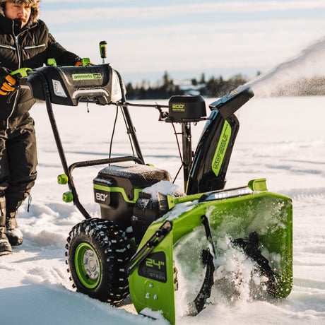 gas vs electric snow blower