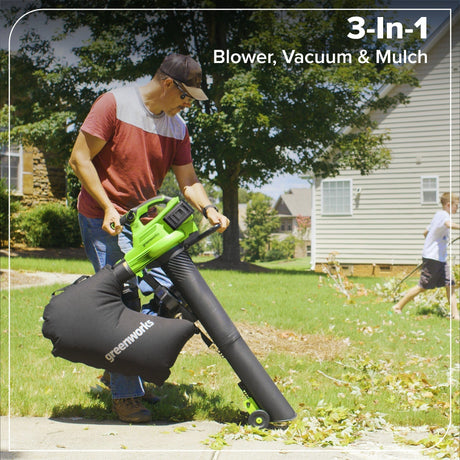 cordless leaf vacuum mulcher