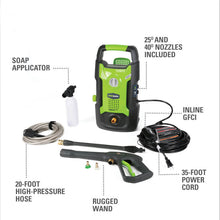 Load image into Gallery viewer, 1500 PSI 1.2 GPM 13 Amp Electric Pressure Washer
