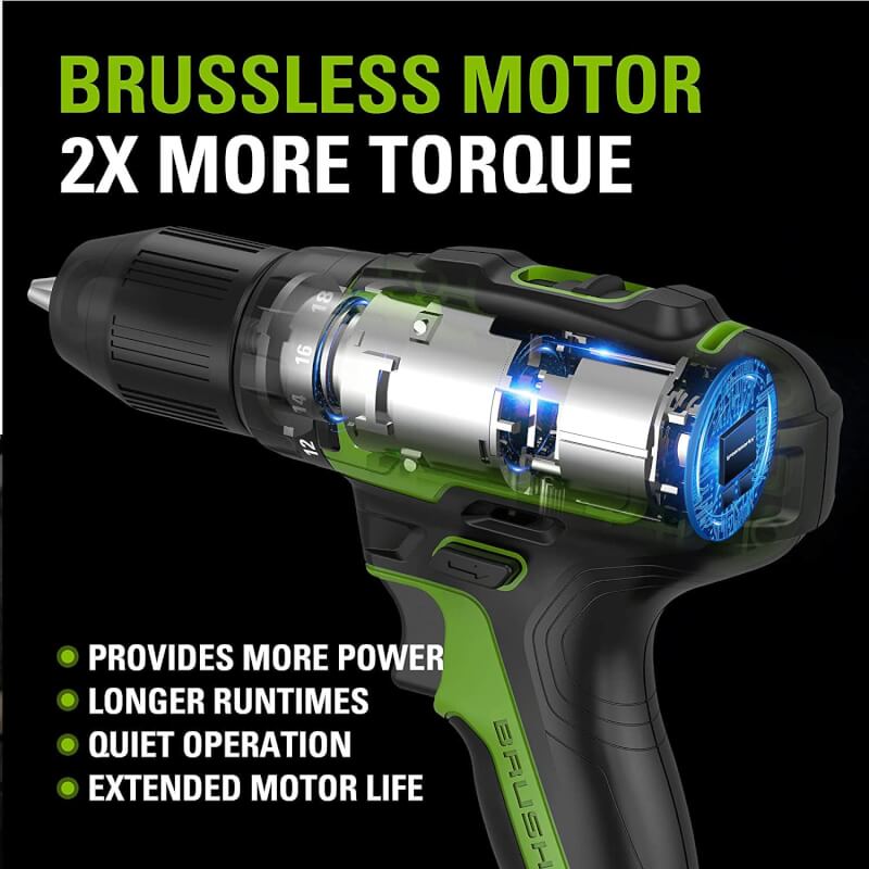 24V Brushless Drill / Driver (Tool Only) - DD24L00