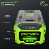 60V 4.0Ah Lithium-Ion Battery