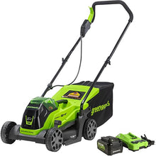 Charger l&#39;image dans la galerie, 24V 13&quot; Brushless Lawn Mower, 4.0Ah Battery and Charger Included
