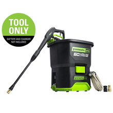 Load image into Gallery viewer, 60V 1800 PSI 1.0 GPM Pressure Washer (Tool Only)
