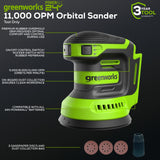 24V 5" Orbital Sander (Tool Only)