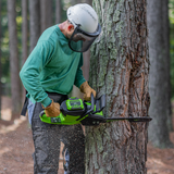 Greenworks 60V 18" 2.0kW Brushless Chainsaw, 4.0Ah Battery & Charger Included