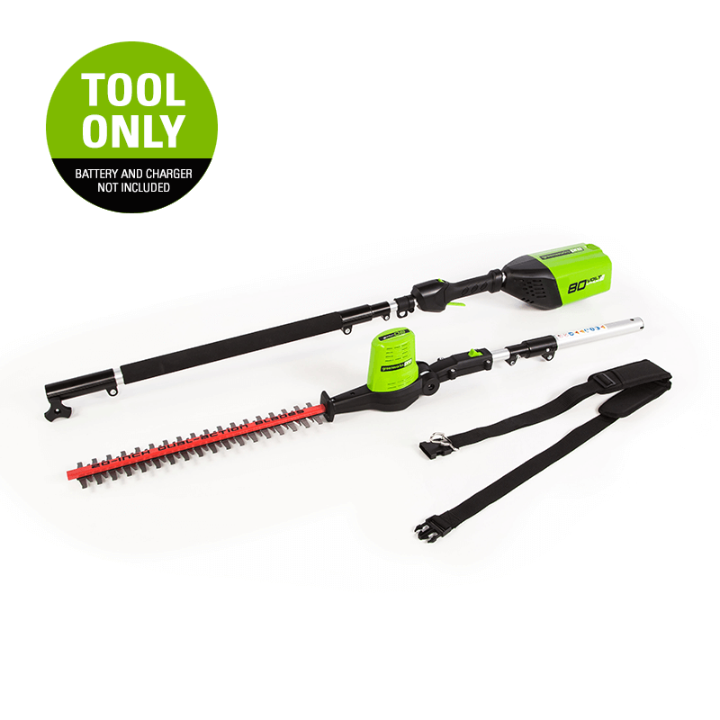 80V 20" Pole Hedge Trimmer (Tool Only)