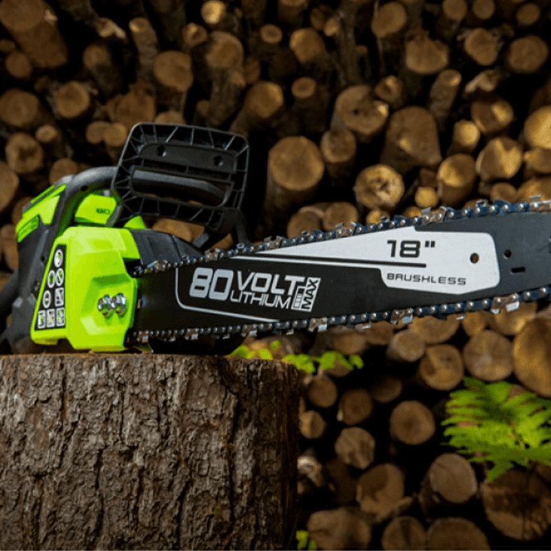 80V 18" Brushless Chainsaw (Tool Only)