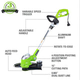 5.5 Amp Corded 15" String Trimmer