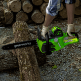 40V 14" Brushless Chainsaw, 2.0Ah Battery and Charger - 2000600
