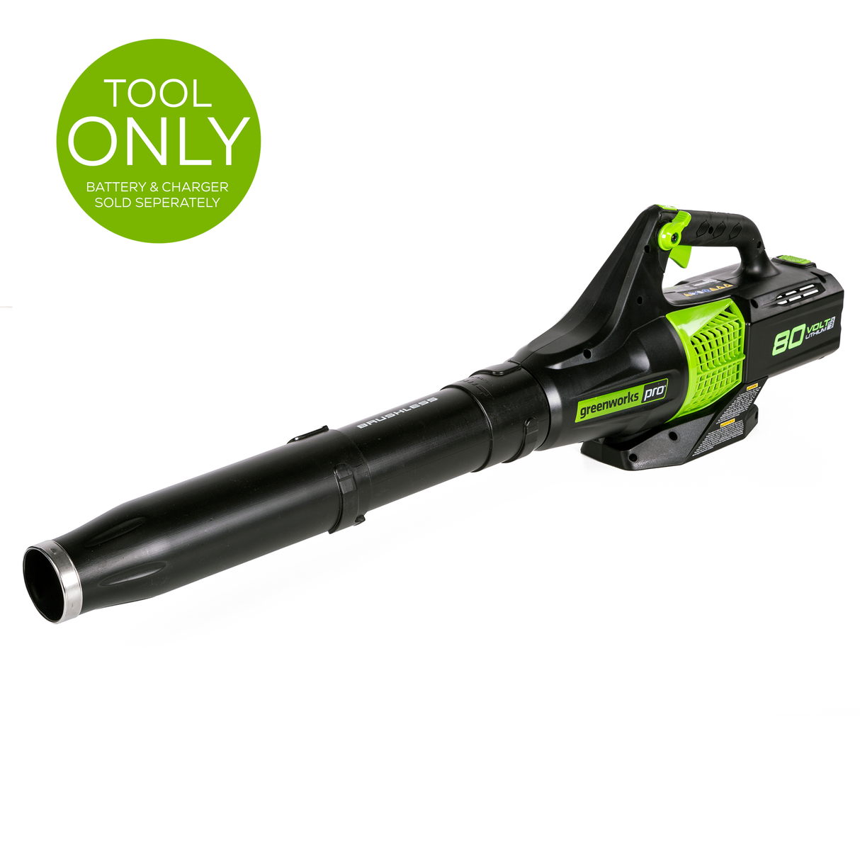 80V 145 MPH - 580 CFM Brushless Leaf Blower (Tool Only) - BL80L00