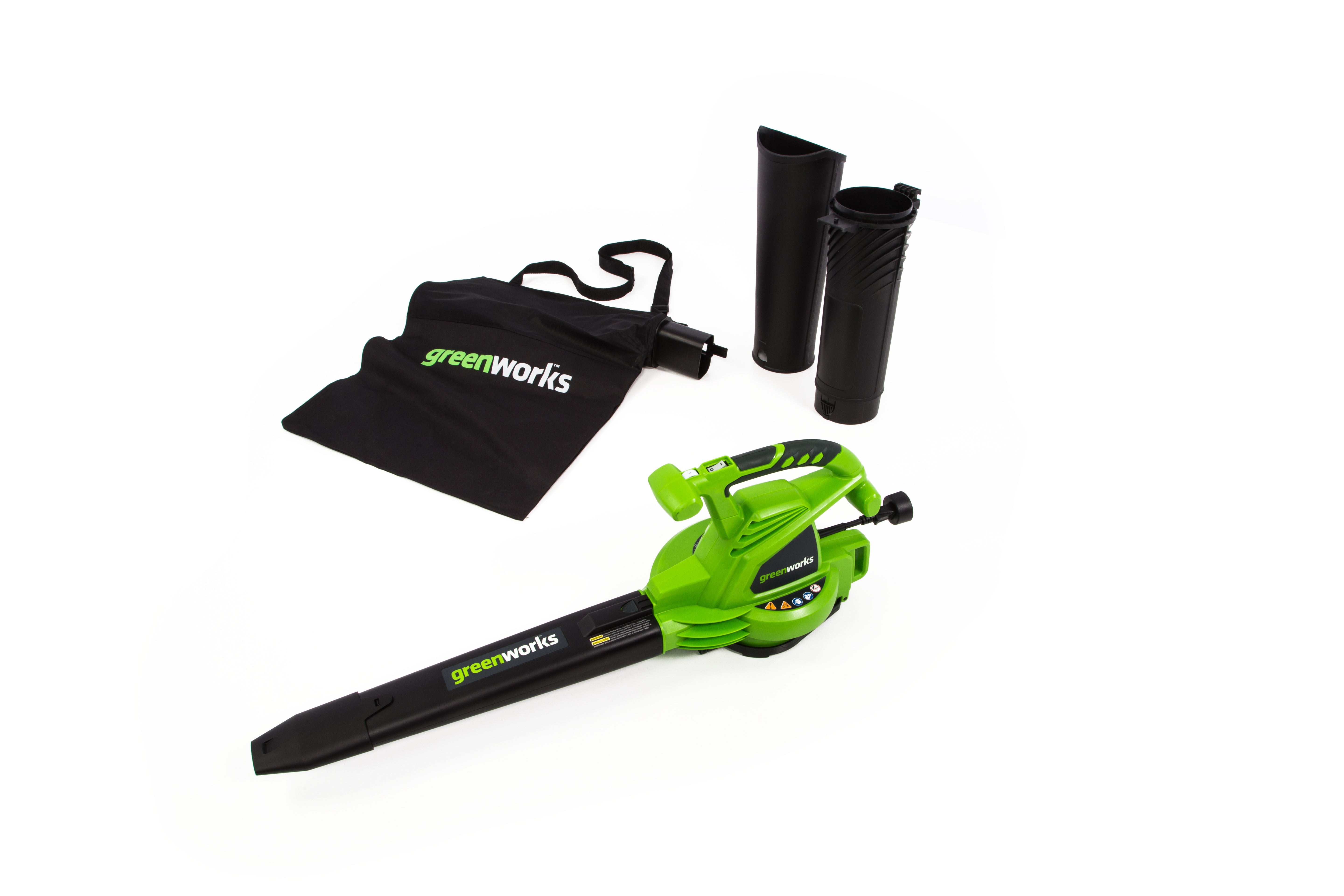 12 Amp 235 MPH - 380 CFM Corded Blower / Leaf Vacuum – Greenworks