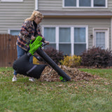 60V 520 CFM Blower / Leaf Vacuum, 4.0Ah Battery and Charger Included