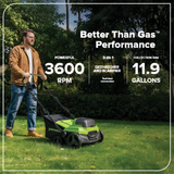 48V (24V x 2) 15" Brushless Dethatcher / Scraifier (Tool Only)