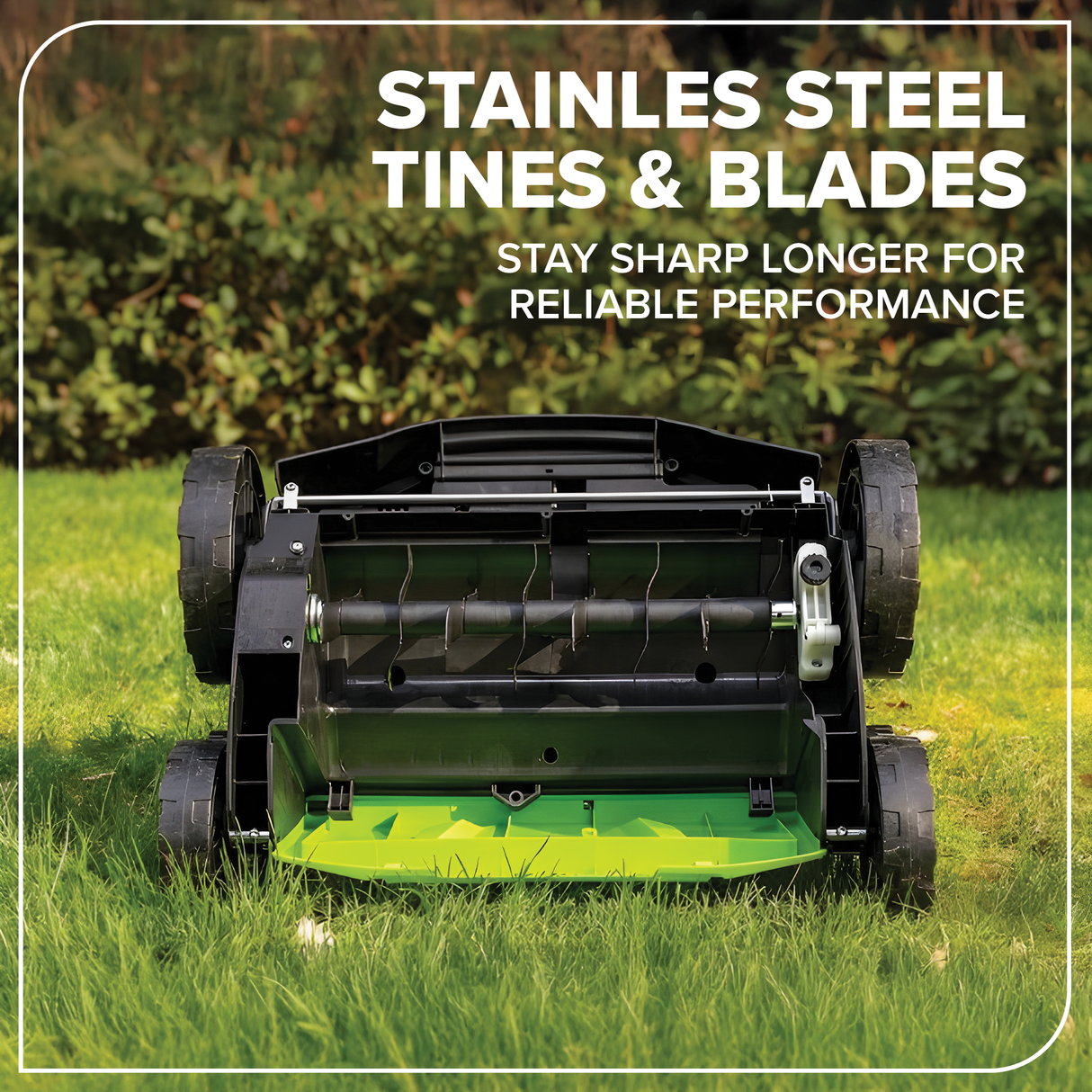 48V (24V x 2) 15" Brushless Dethatcher / Scraifier (Tool Only)