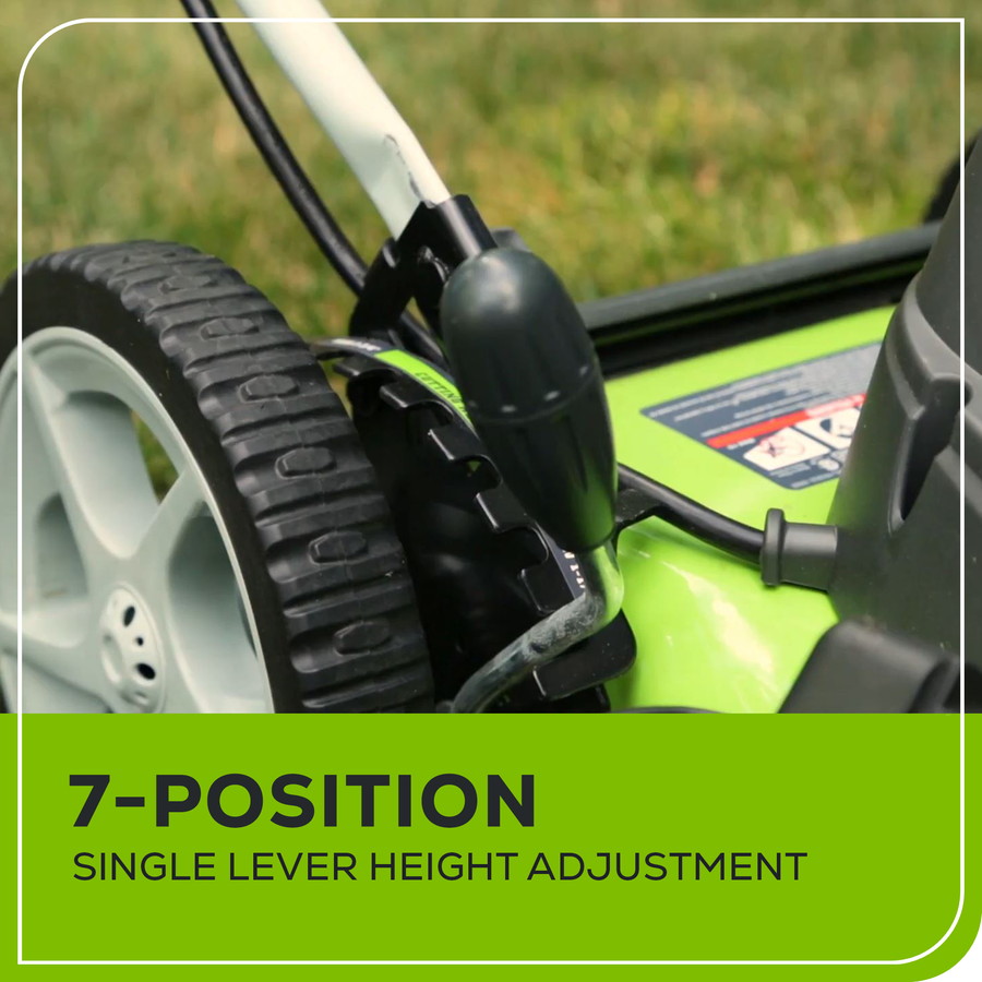 Greenworks 13 Amp 21" Corded Lawn Mower 25112 – Greenworks Tools Canada ...