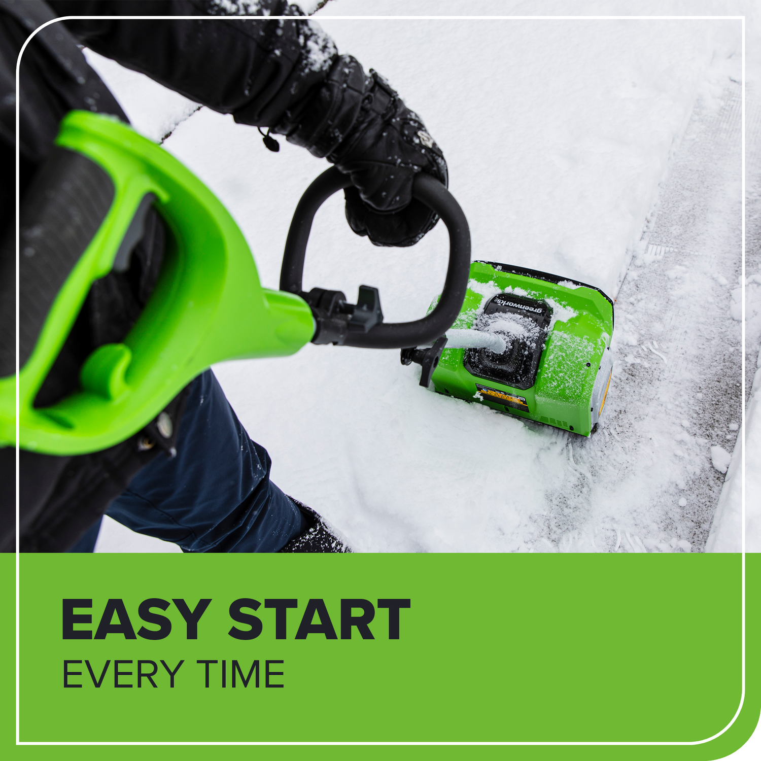 Greenworks 8 Amp 12-Inch Corded Snow Shovel – Greenworks Tools Greenworks 8 Amp 12-Inch Corded Snow Shovel – Greenworks Tools