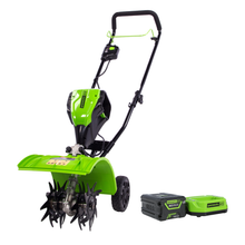 Charger l&#39;image dans la galerie, 60V 8&quot; Brushless Cultivator, 2.5Ah Battery and Charger Included
