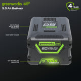 60V (2) 5.0Ah Batteries & Dual Port Charger Combo Kit