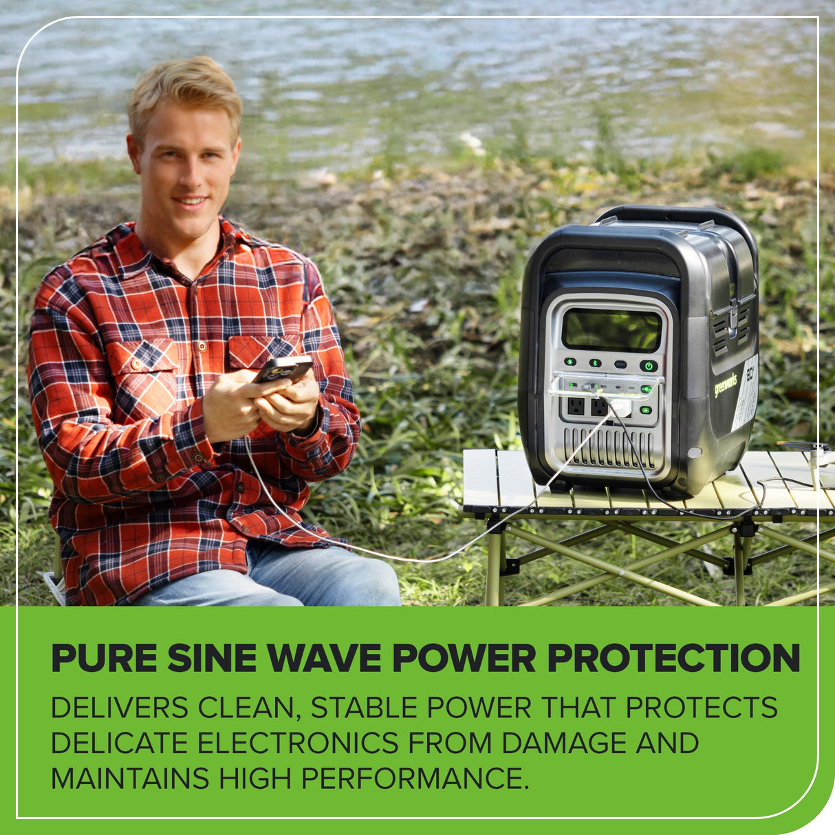 80V 2000W 4-Slot Inverter Portable Power Station (Tool Only)