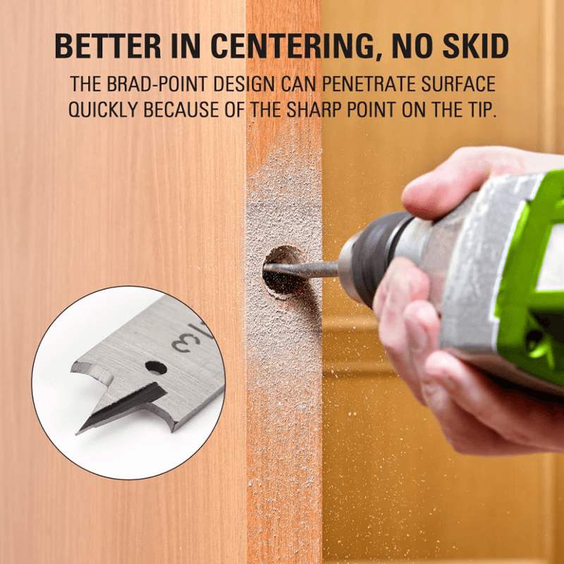 11 PC Wood Drilling Set Greenworks Tools Canada Inc