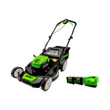 80V 21" Brushless Lawn Mower, (2) 2.0Ah Batteries and Charger Included
