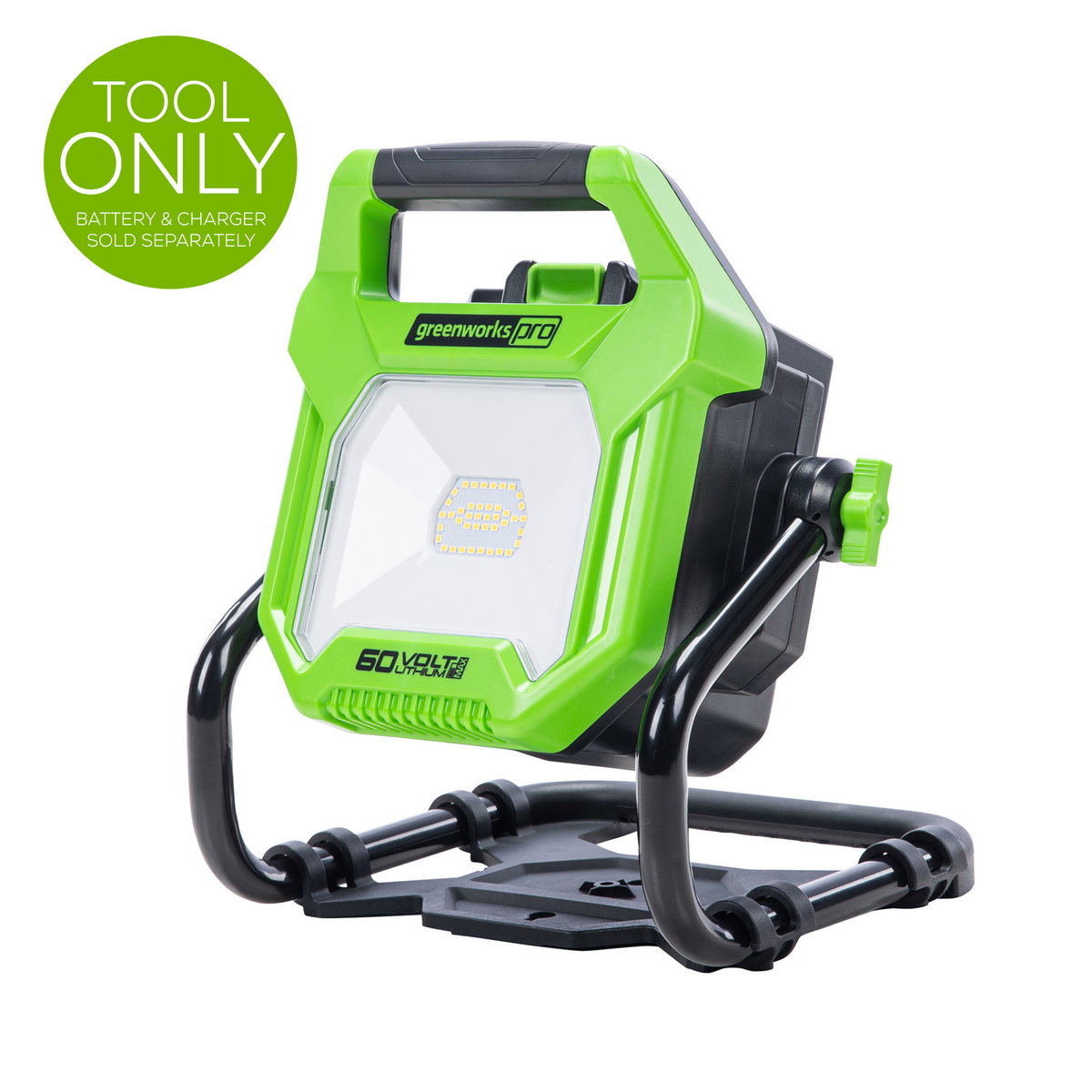 60V AC/DC 2500 Lumen Work Light (Tool Only) – Greenworks Tools Canada Inc.