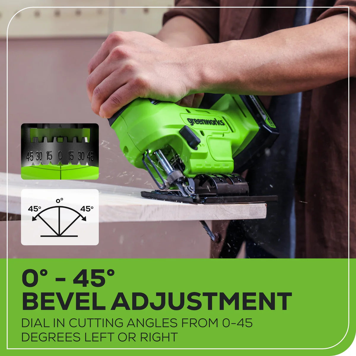24V Brushless Jig Saw (Tool Only)