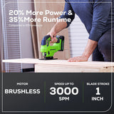 24V Brushless Jig Saw (Tool Only)