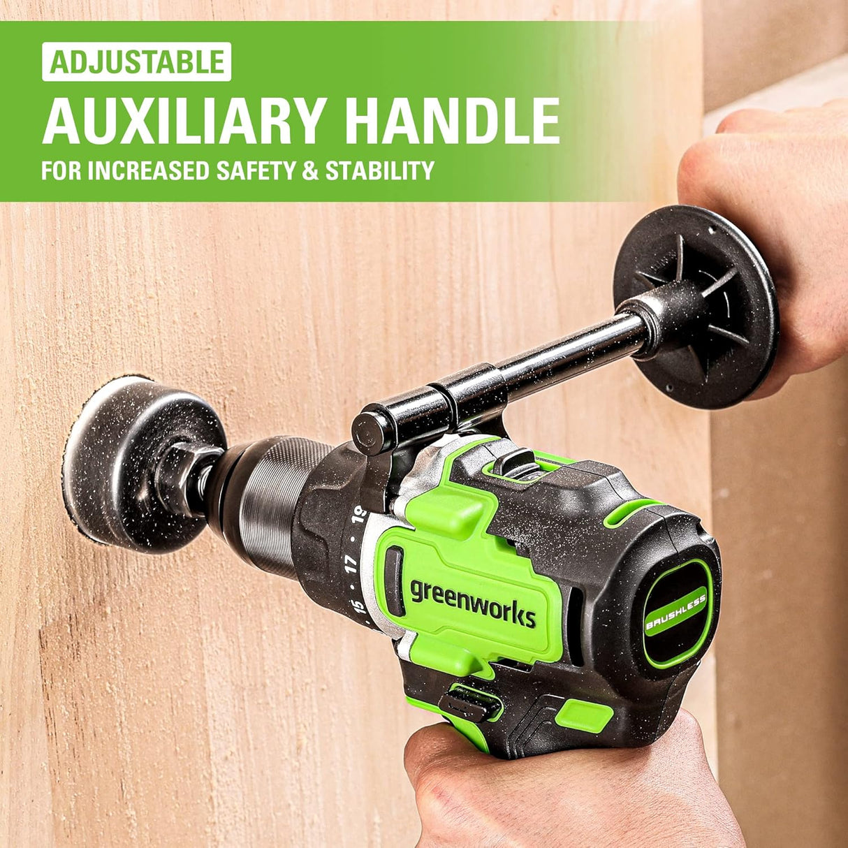 24V Cordless Brushless 1/2" Drill Driver (Tool Only)