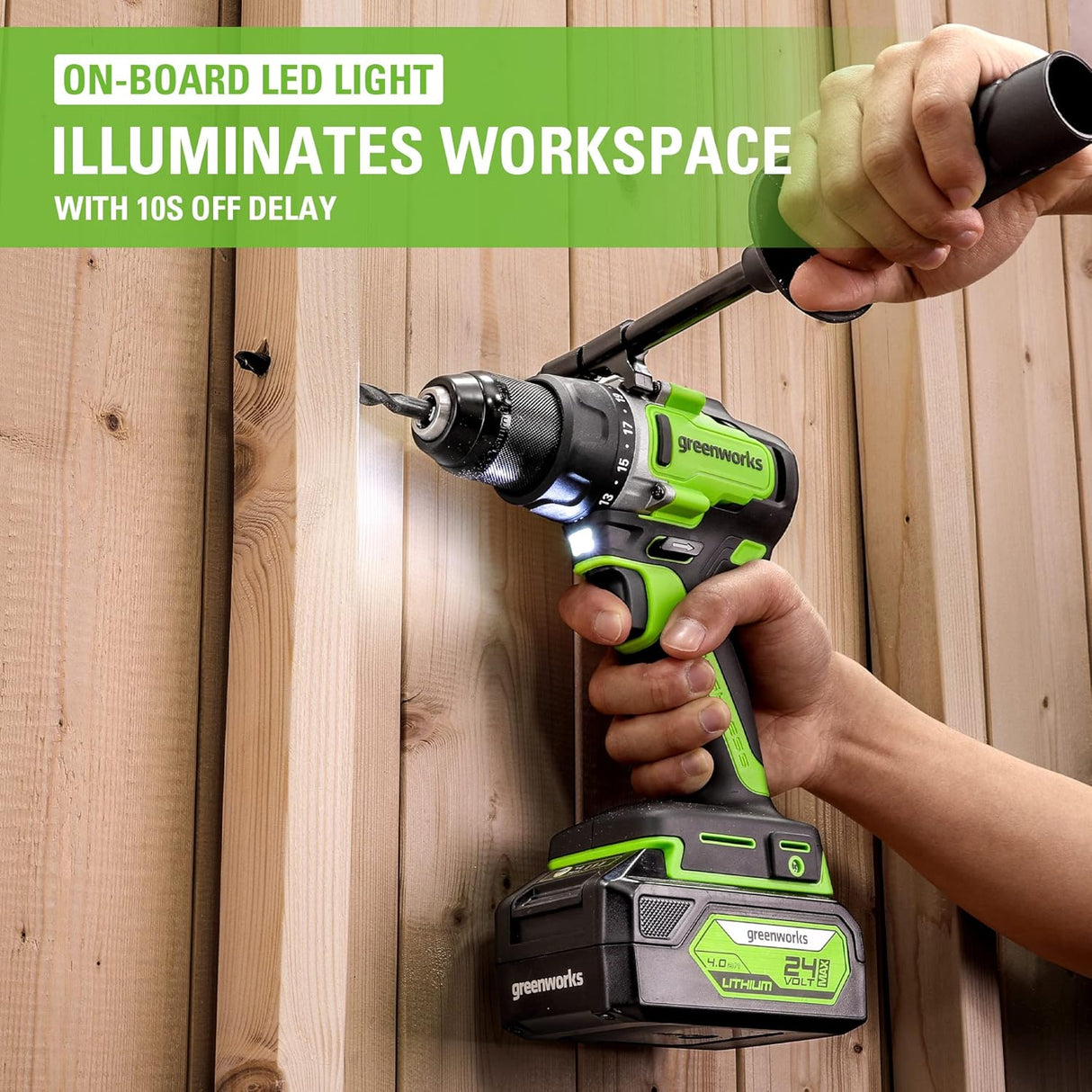 24V Cordless Brushless 1/2" Drill Driver (Tool Only)