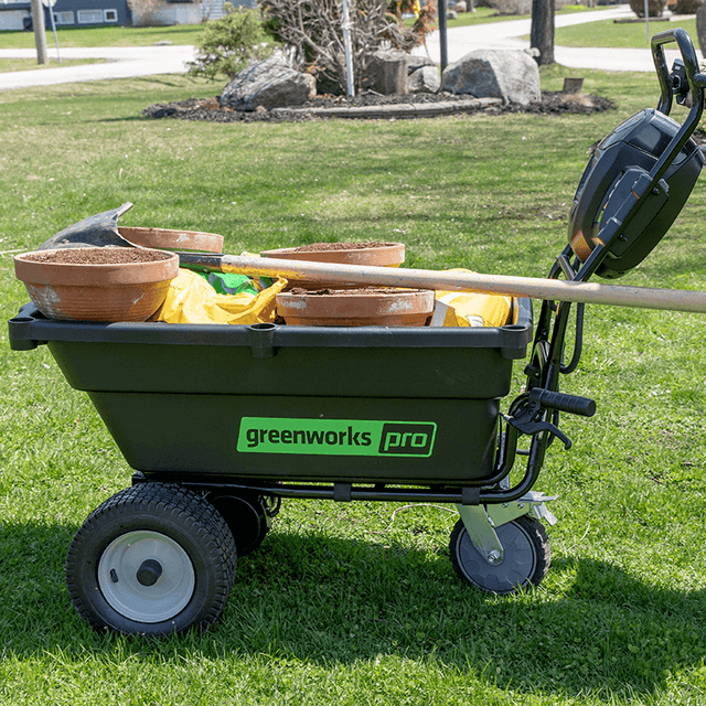 80V SelfPropelled Wheelbarrow (Tool Only) Greenworks Tools Canada Inc.