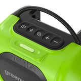 24V Cordless Battery Mini Bluetooth Speaker, 2.0Ah Battery & Charger Included