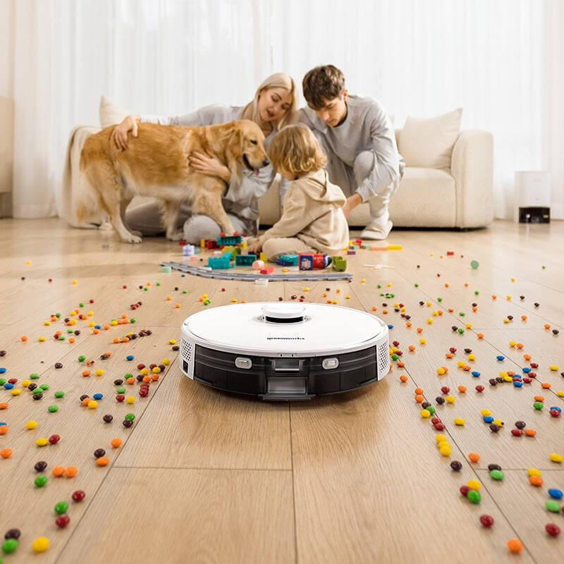 Self-Cleaning Smart App Controlled Robot Vacuum