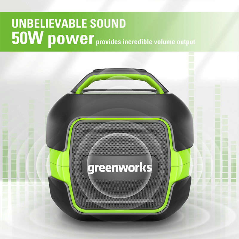 24V Bluetooth Speaker, 2.0Ah Battery and Charger Included