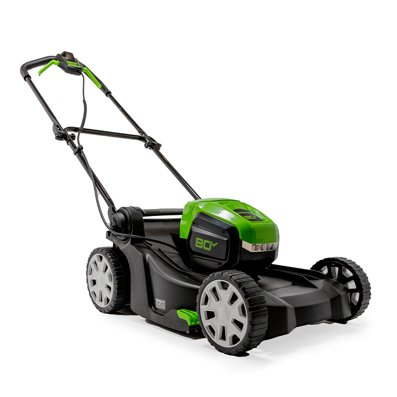 80V 17" Lawn Mower, 2.0Ah Battery and Charger Included