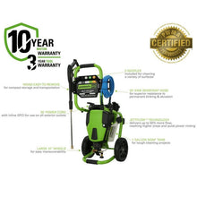 Load image into Gallery viewer, Pro 3000 PSI  1.1 GPM Pressure Washer - GPW3000
