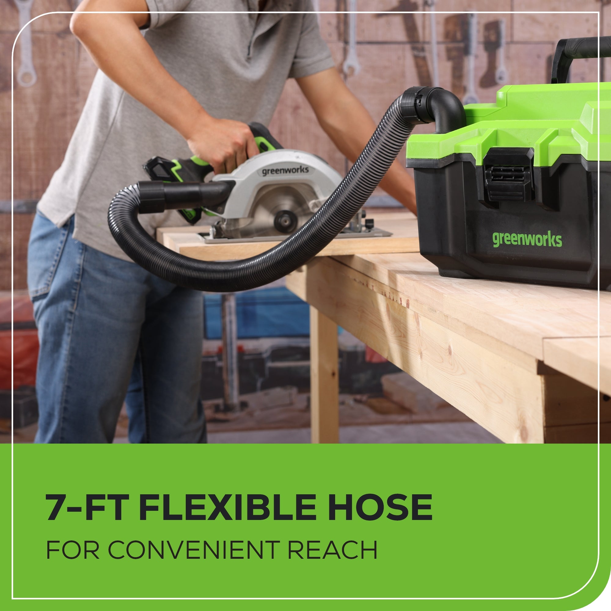 24V 3 Gallon Wet/Dry Vacuum (Tool Only) – Greenworks Tools Canada Inc.