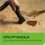 Aspirateur à déchets sec/humide 24 V, 3 gallons (Outil seulement)