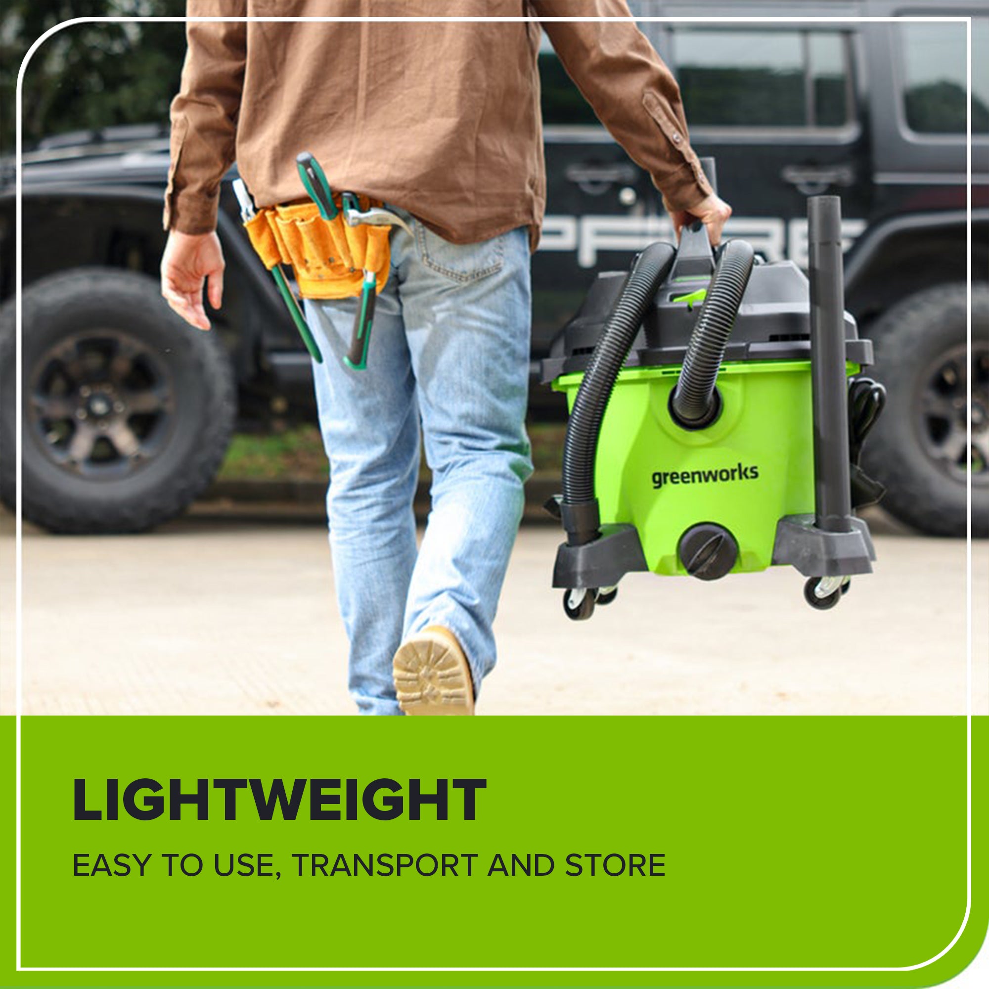 Corded 34L (9-Gallon) Wet/Dry Vacuum – Greenworks Tools Canada Inc.